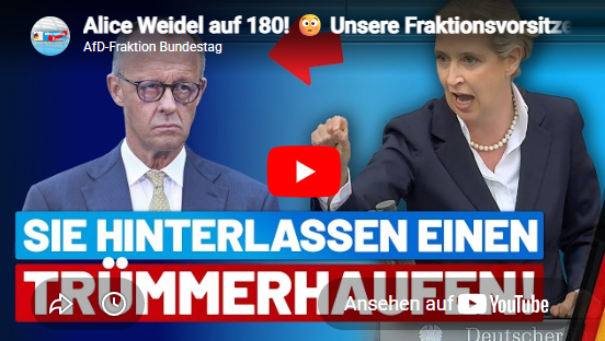 „Sie haben die Wähler getäuscht“ – Alice Weidels vernichtende Antwort auf Merz
