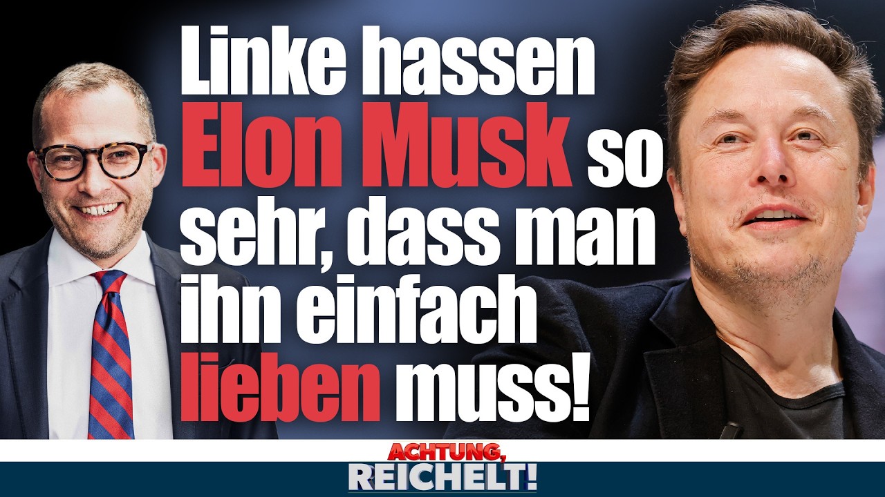 „Achtung, Reichelt!“: Die ZDF-Lüge über Elon Musk, die an X zerschellte