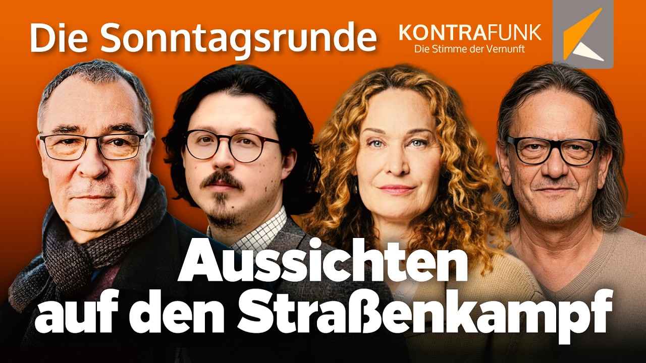 Kontrafunk „Sonntagsrunde“: Aussichten auf den Straßenkampf