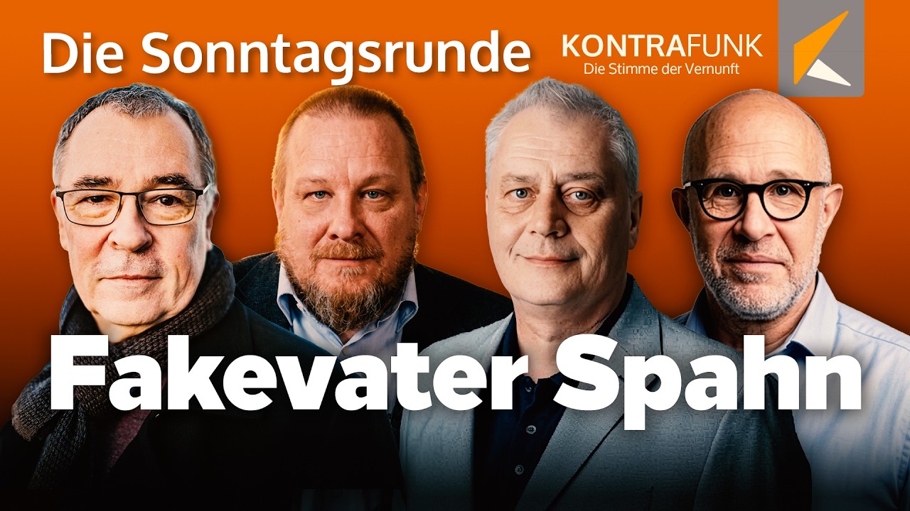 Kontrafunk-Sonntagsrunde: Fakevater Spahn