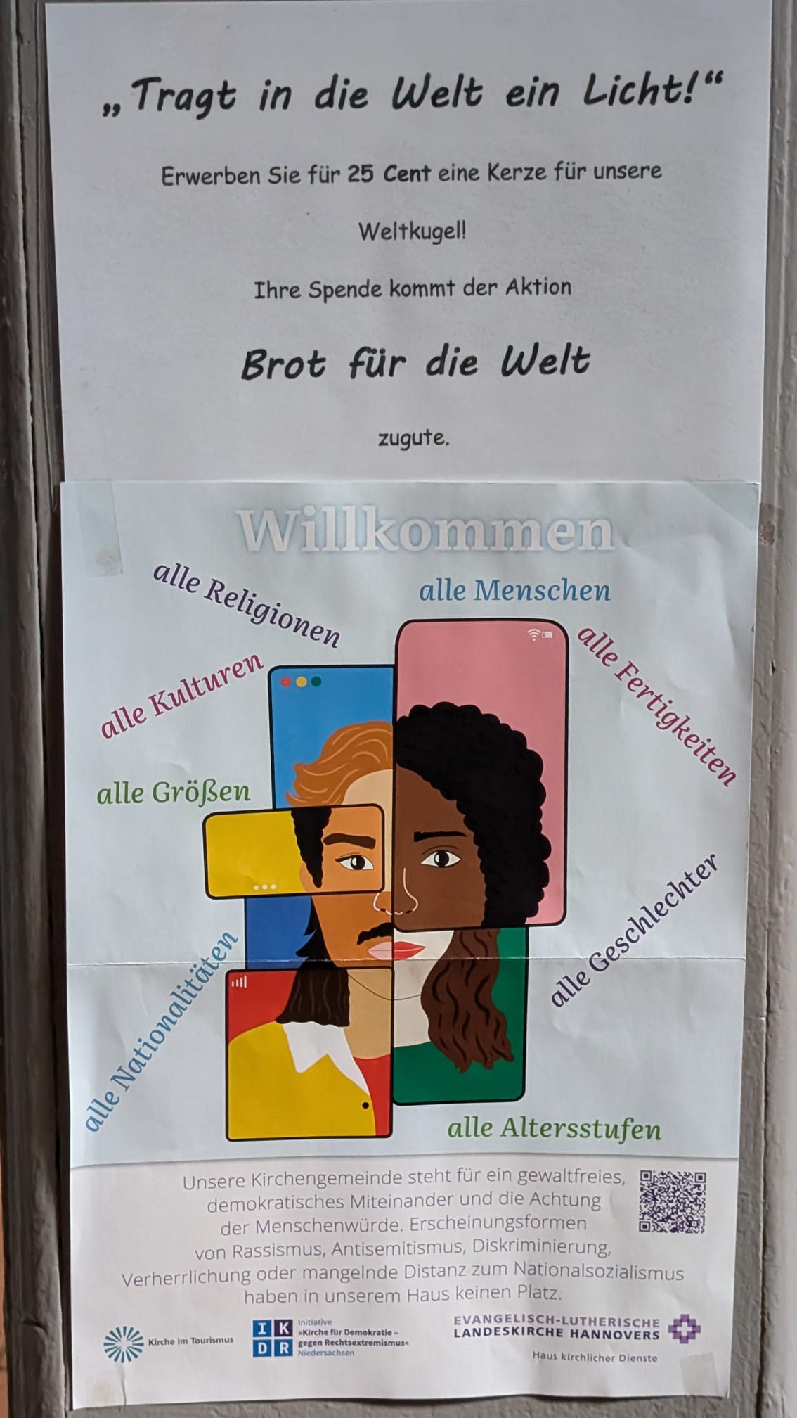 Mit wahrem Bekennermut führt auch die Evangelische Kirche ihren Kampf gegen Rechts