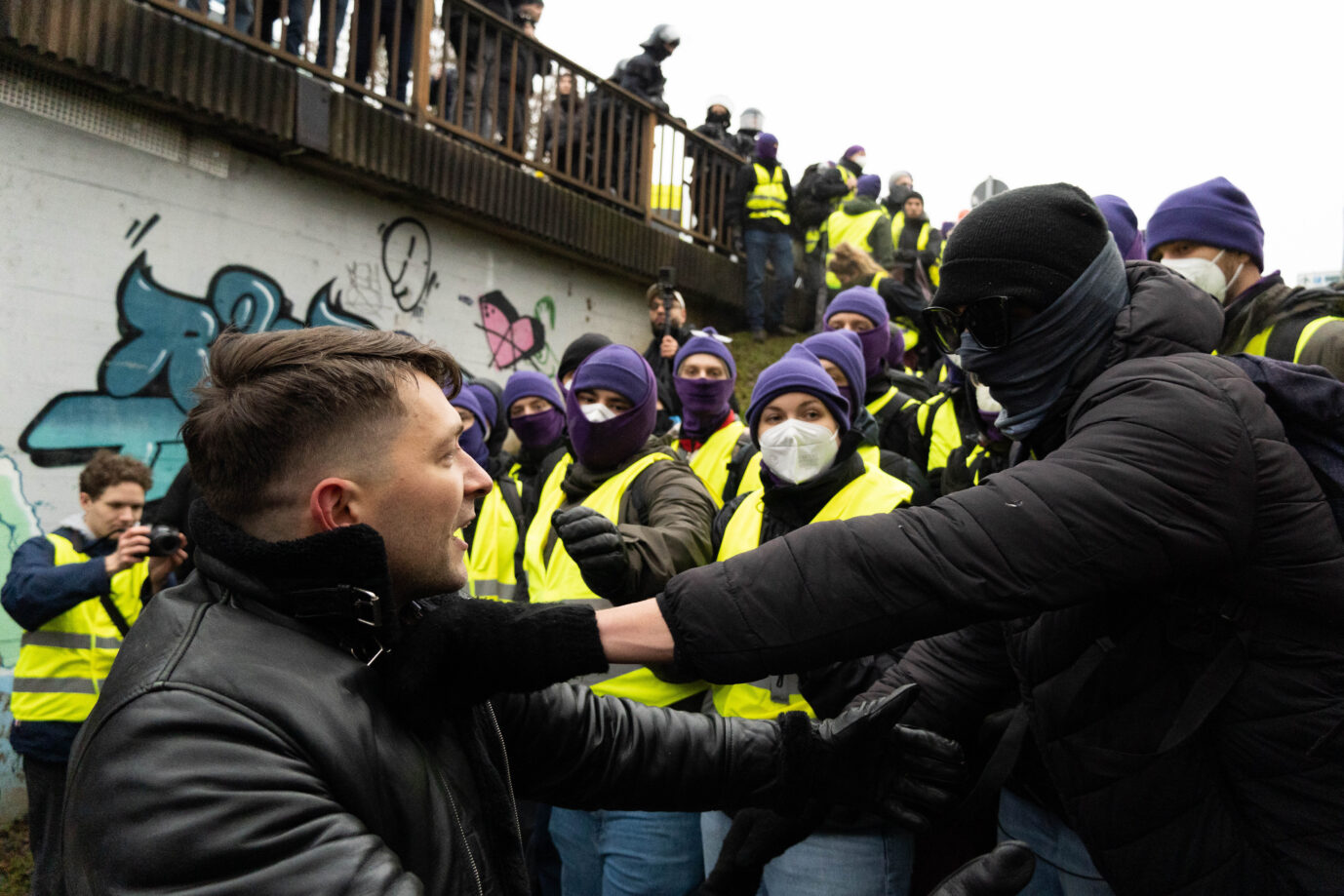 Polizeigewerkschaft warnt vor massiven linken Krawallen beim AfD-Parteitag