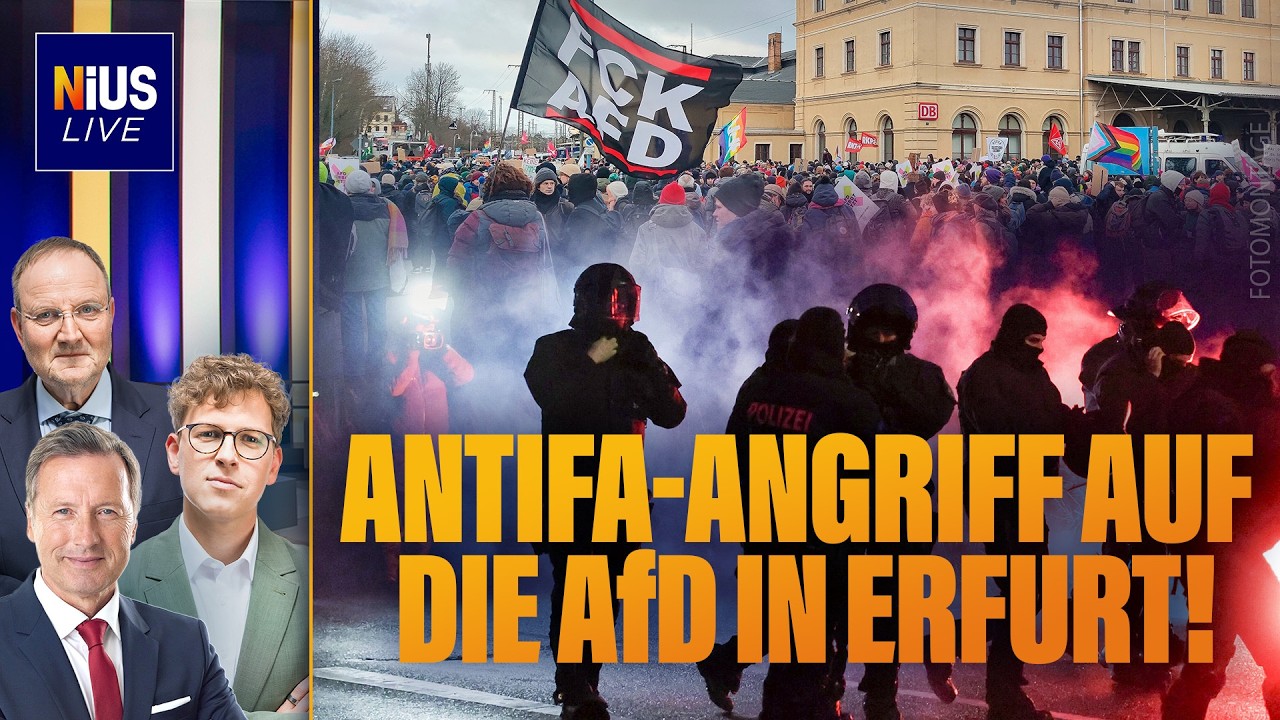NiUS-LIVE: Wie der Staat mit Millionen Euro Steuergeld den Angriff auf sich selbst zahlt