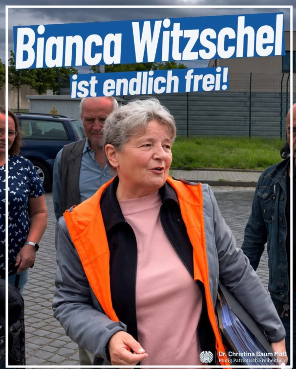 Überraschende Wende: Dr. Bianca Witzschel soll Ende Juli aus der Haft entlassen werden