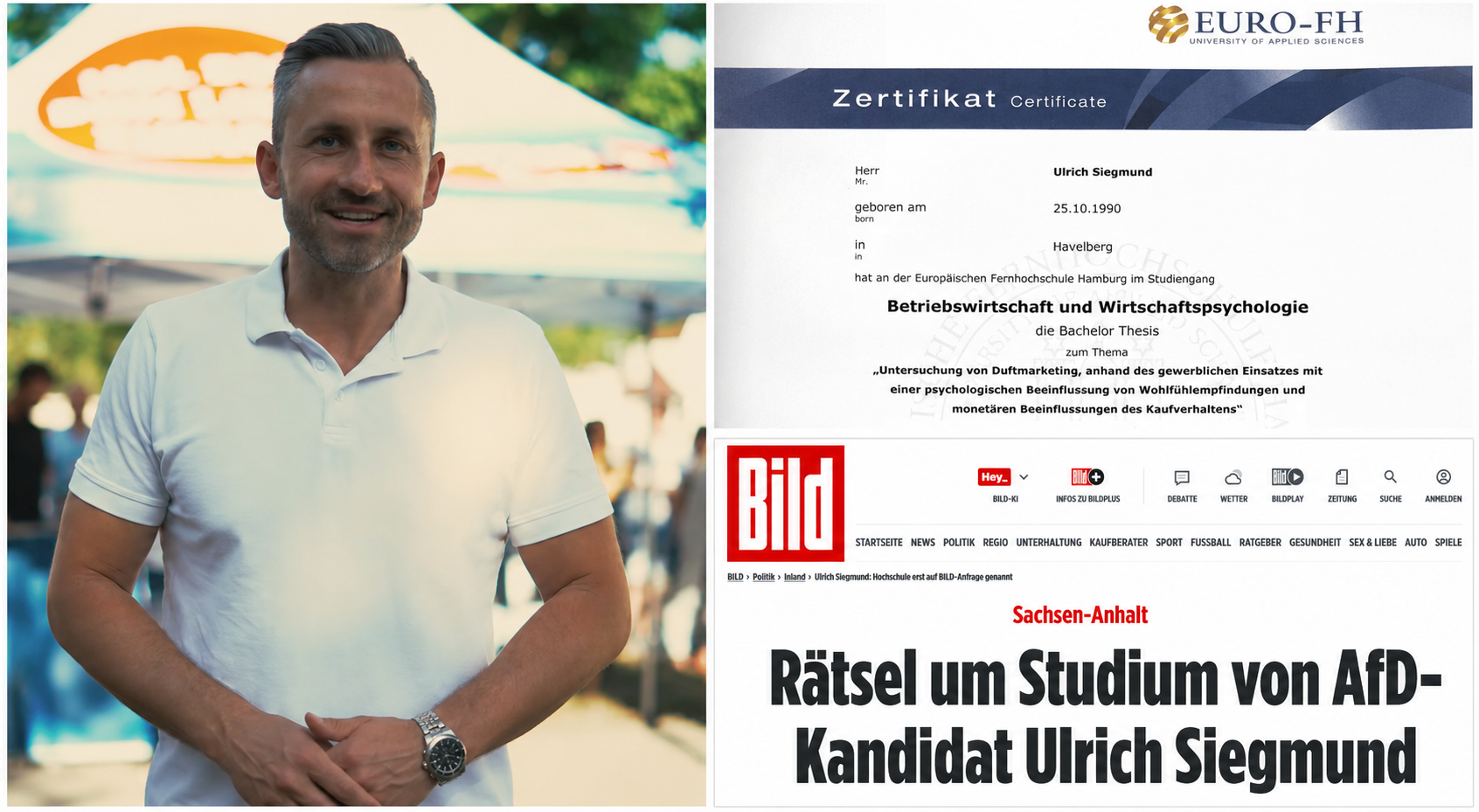 Schmutzkampagne gegen Ulrich Siegmund gescheitert – aus dem vermeintlichen Skandal wurde ein Eigentor